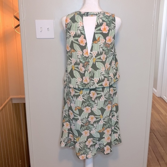 Joie Sabera Floral Silk Dress NWT Size Medium - Picture 8 of 9